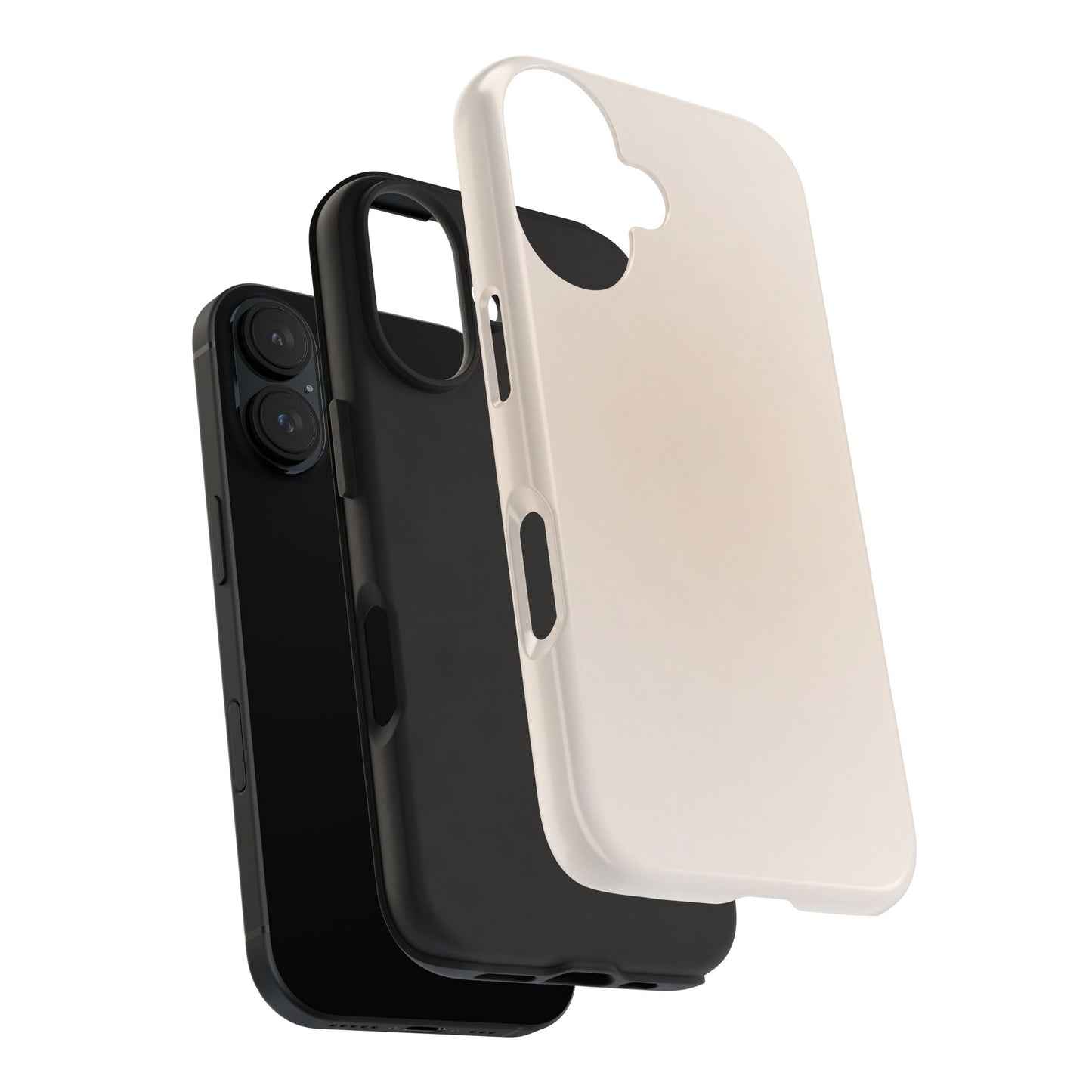 Beige Ombre - Protective Phone Case