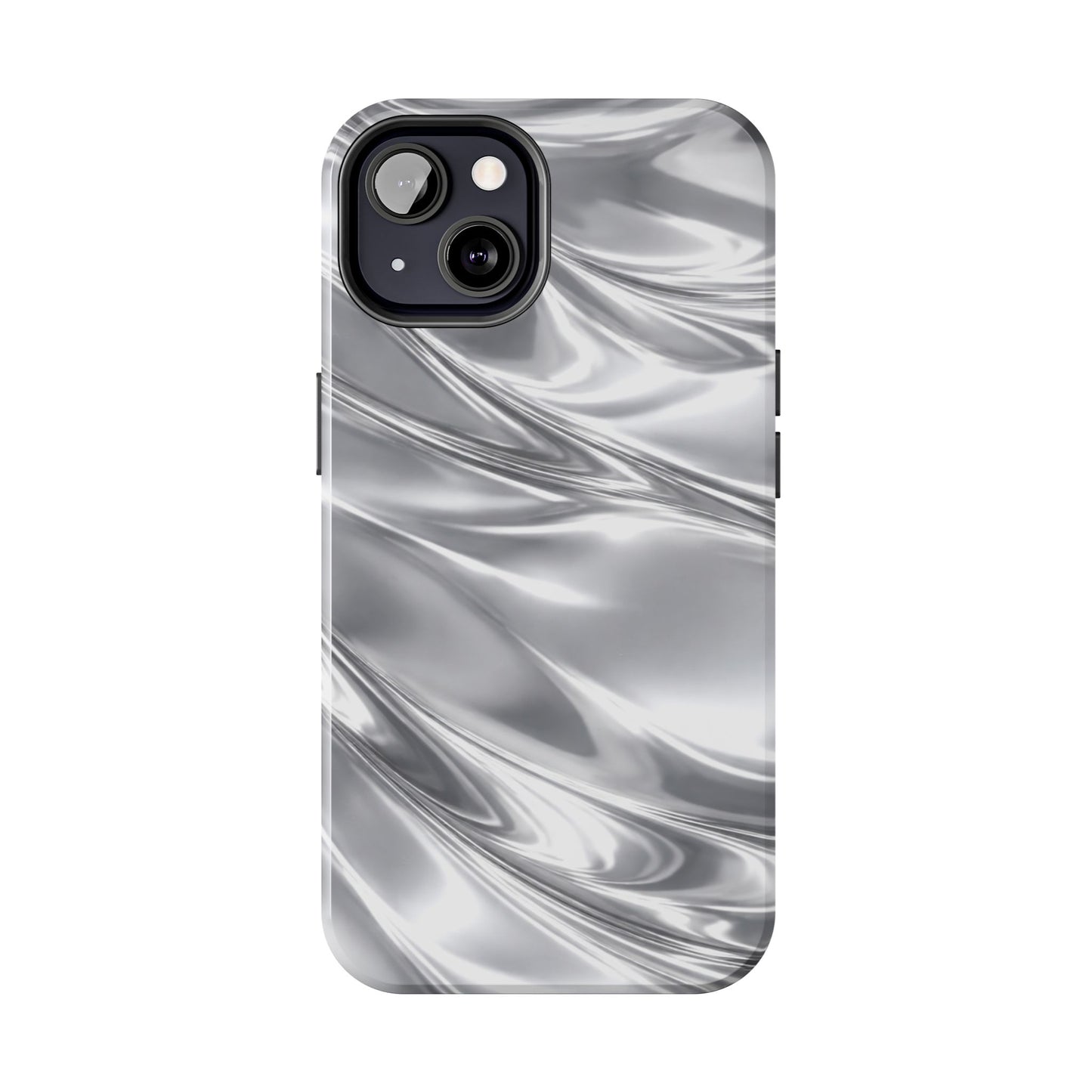 Silver Metallic - Protective Phone Case