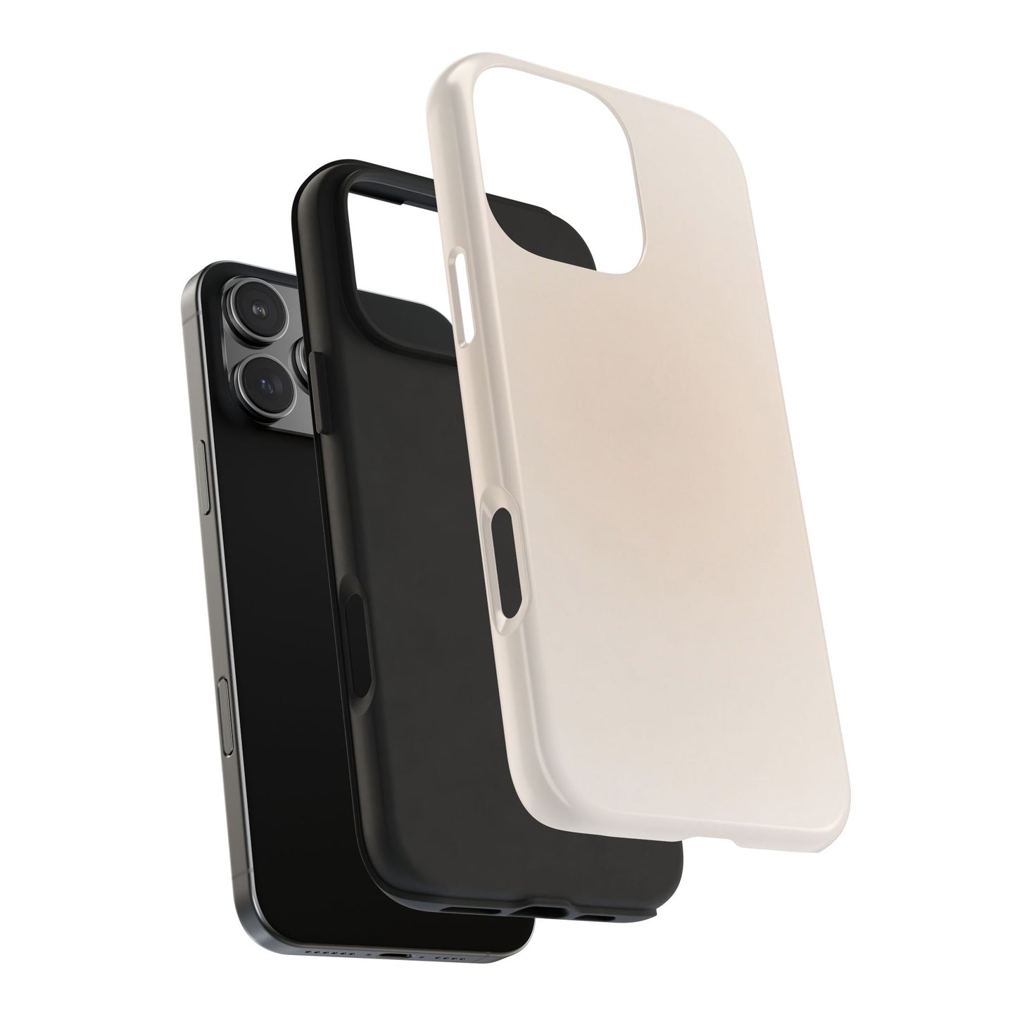 Beige Ombre - Protective Phone Case