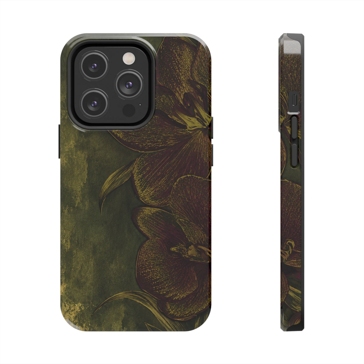 Olive Orchid - Protective Phone Case