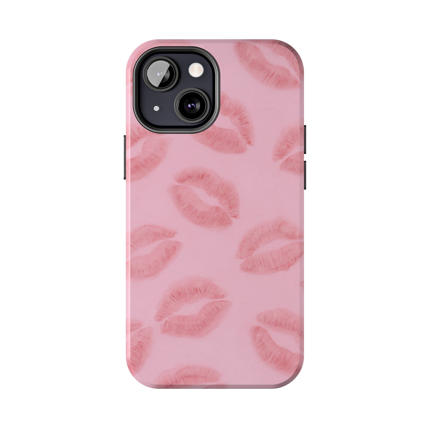 Pink Rosy Kisses - Protective Phone Case