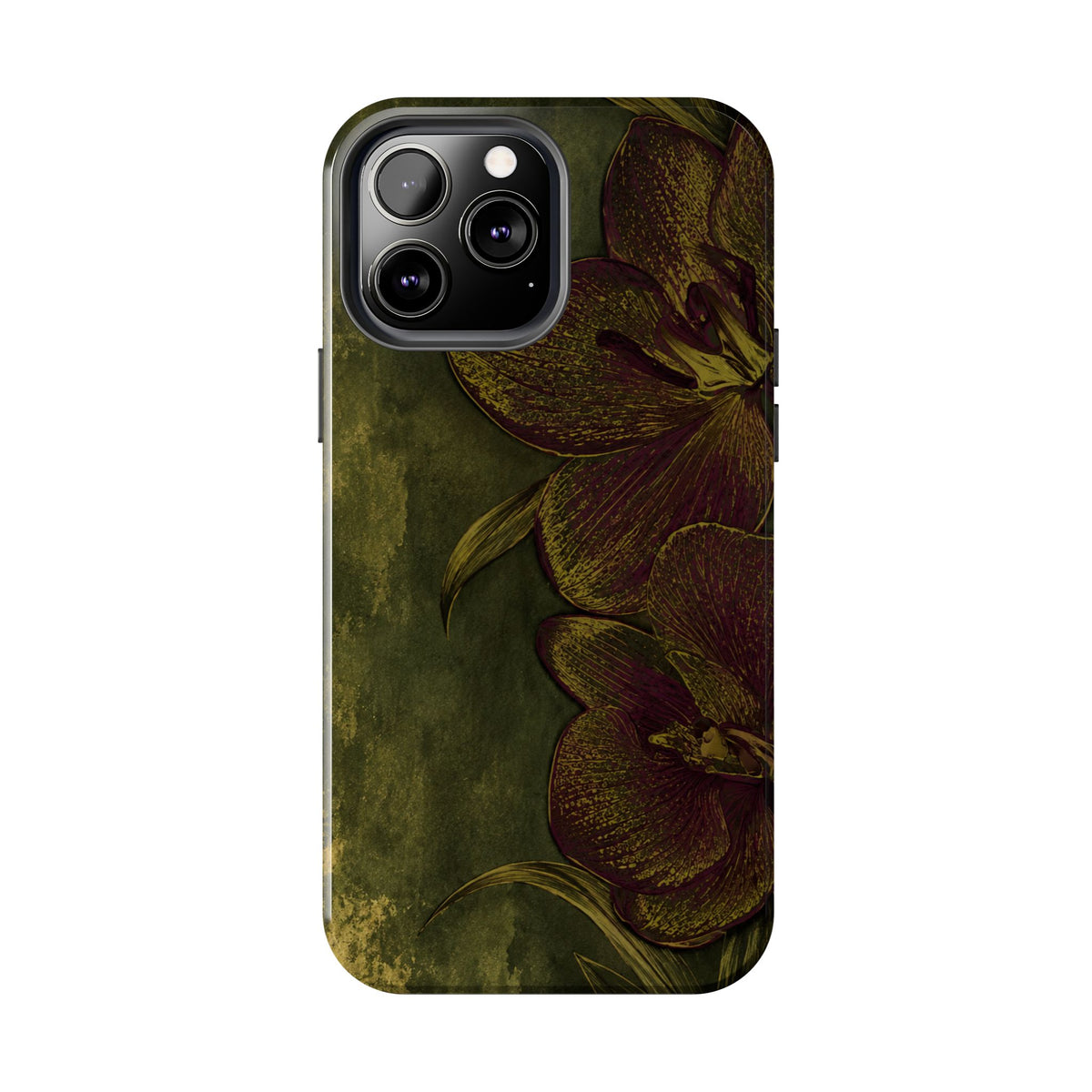 Olive Orchid - Protective Phone Case