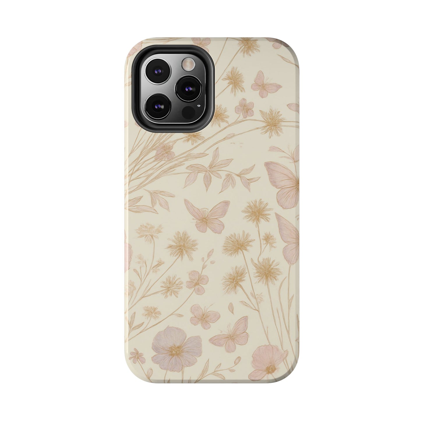 Floral Flutter - Protective Phone Case
