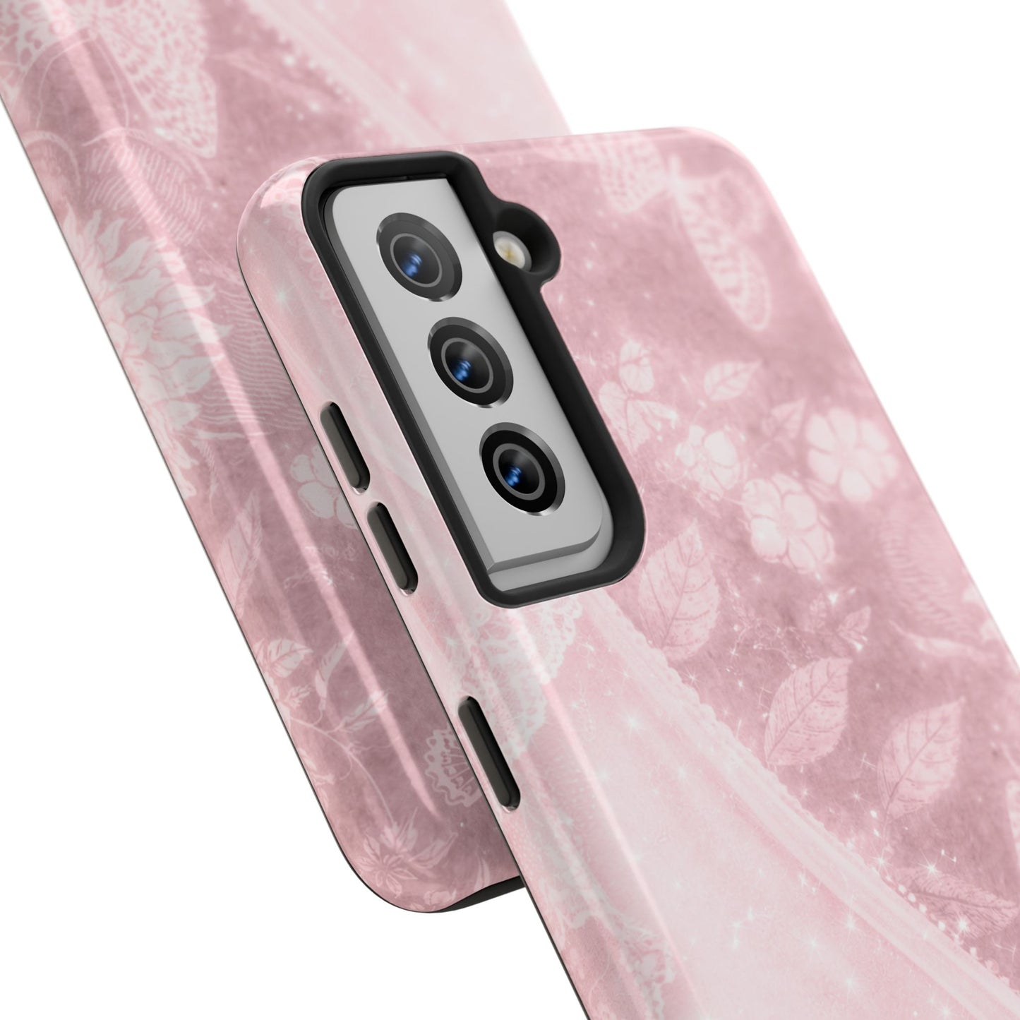 Pink Paisley - Protective Phone Case