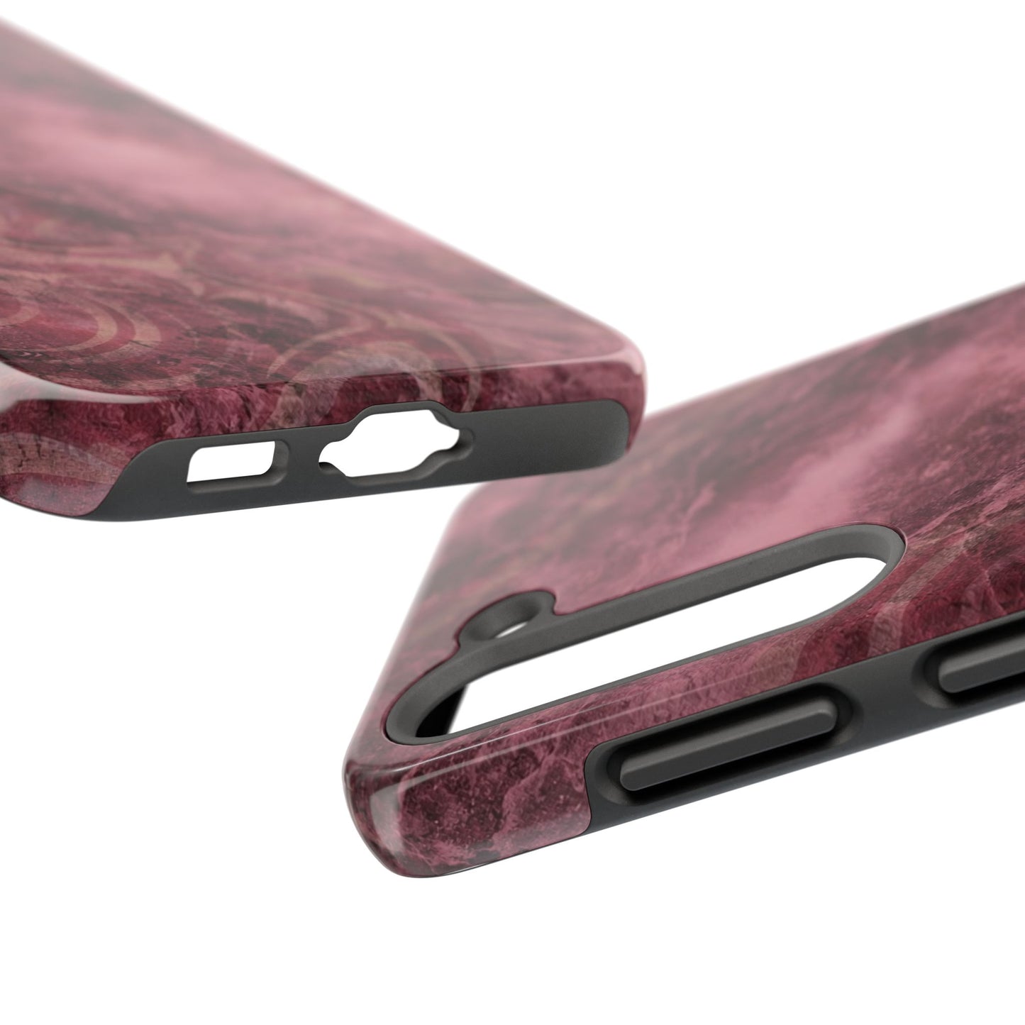 Marble Magenta - Protective Phone Case
