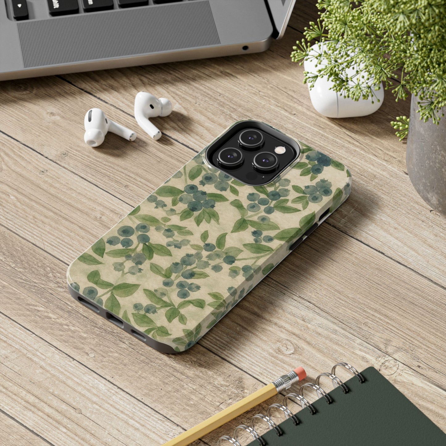 Wild Blueberries - Protective Phone Case