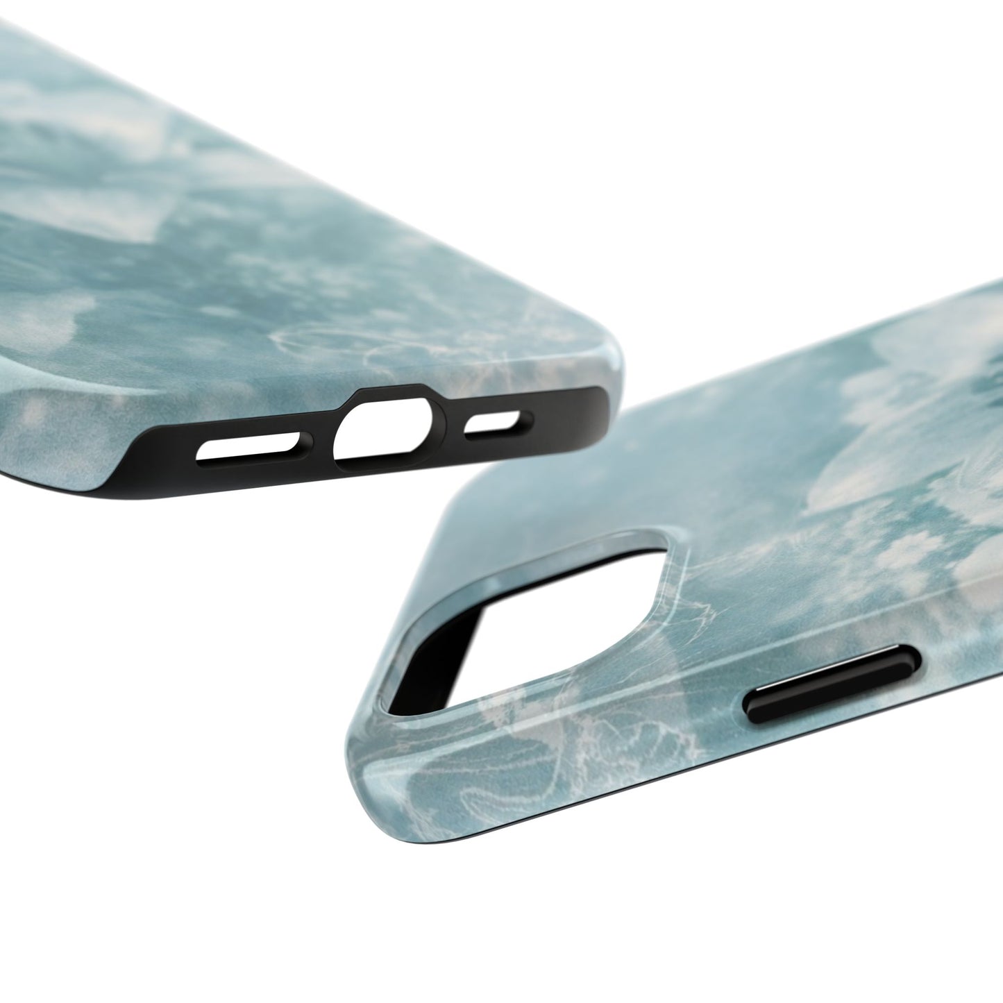 Teal Lily - Protective Phone Case