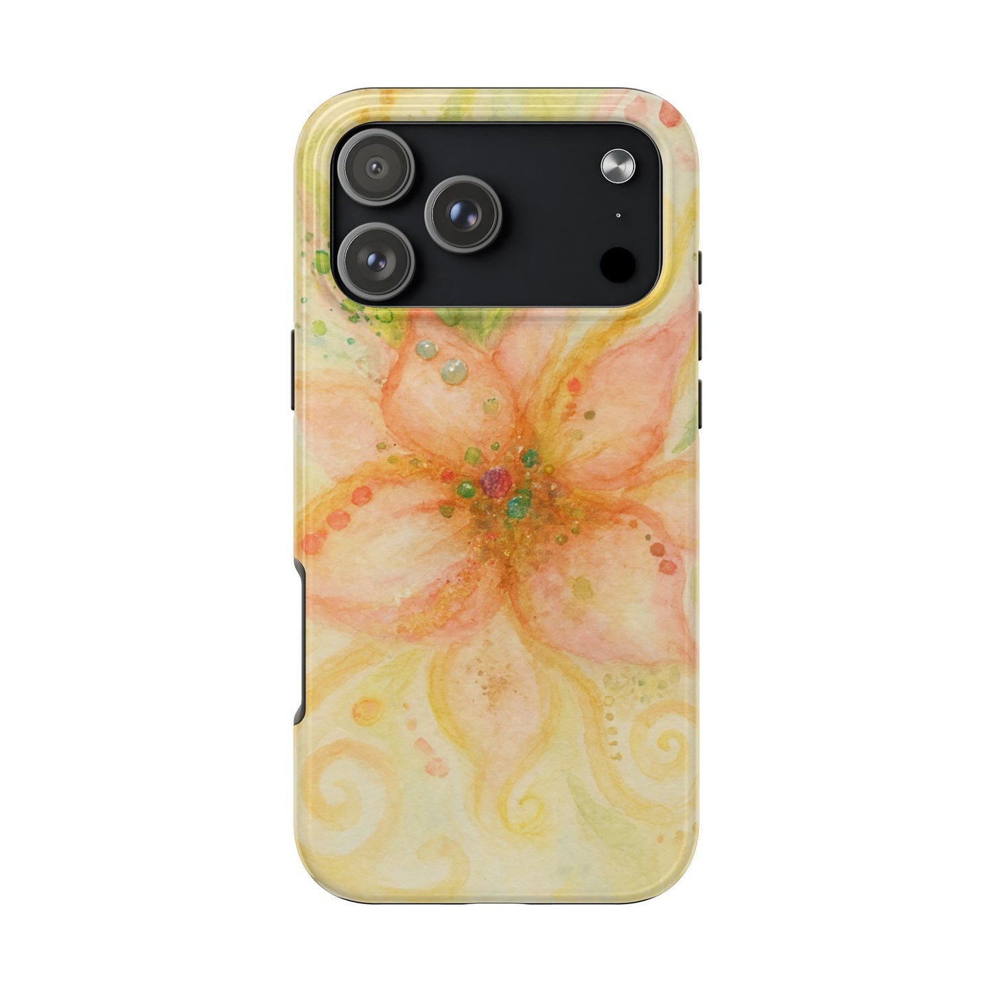 Shimmery Flower - Protective Phone Case