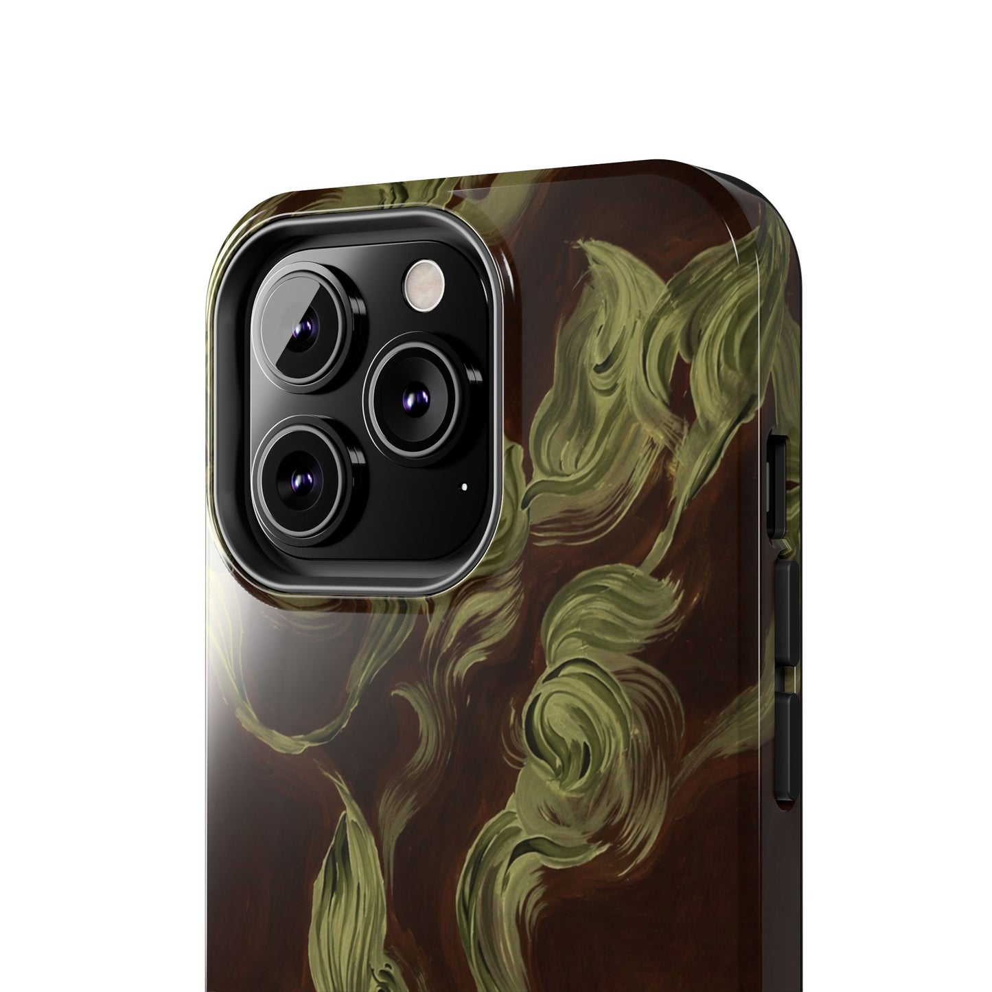 Magnolia Stained Glass - Protective Phone Case