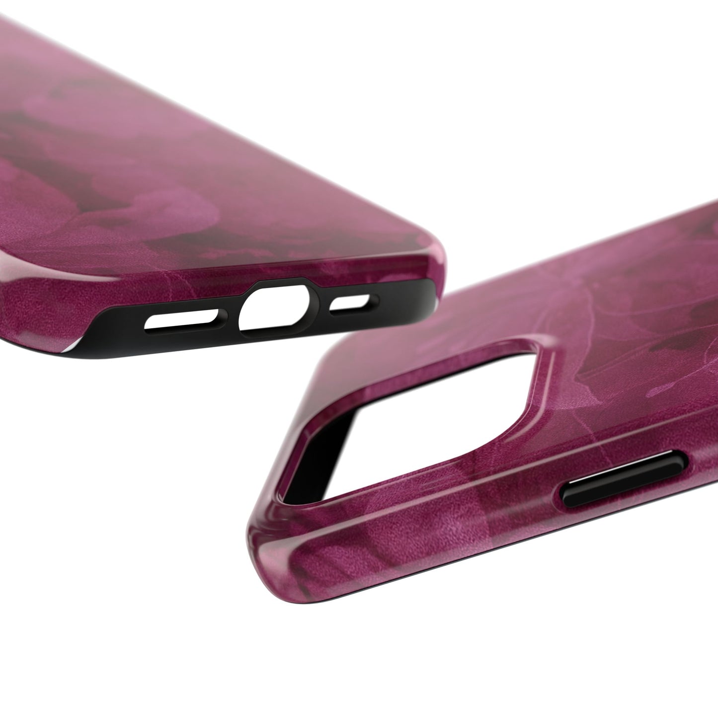 Magenta Petals - Protective Phone Case