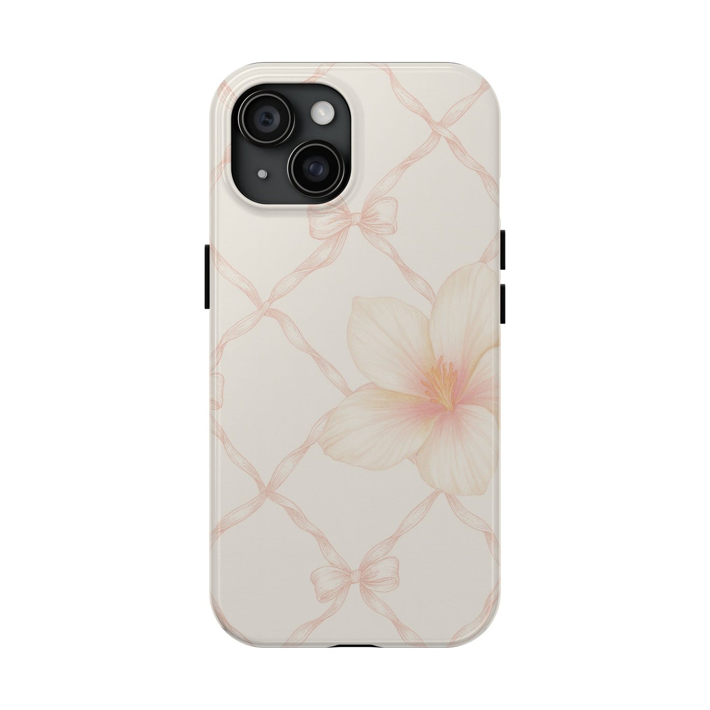 Bows and Botanical - Protective Phone Case