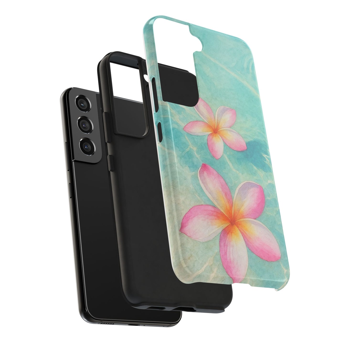 Tropical Flowers - Protective Phone Case