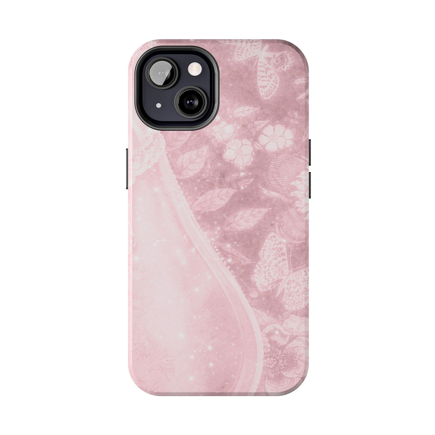 Pink Paisley - Protective Phone Case