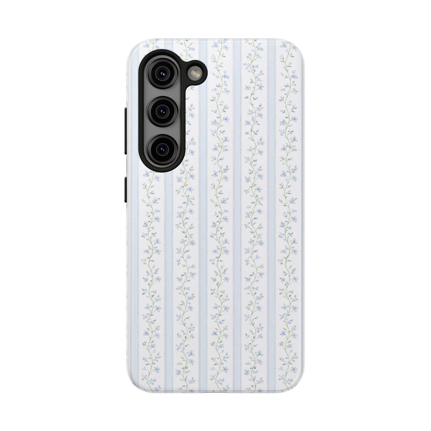 Vintage Blue Vine - Protective Phone Case