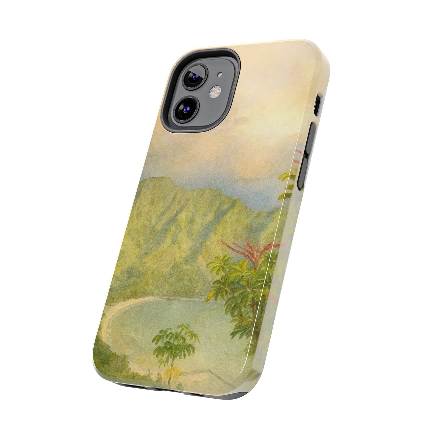 Vintage Tropical Beach - Protective Phone Case