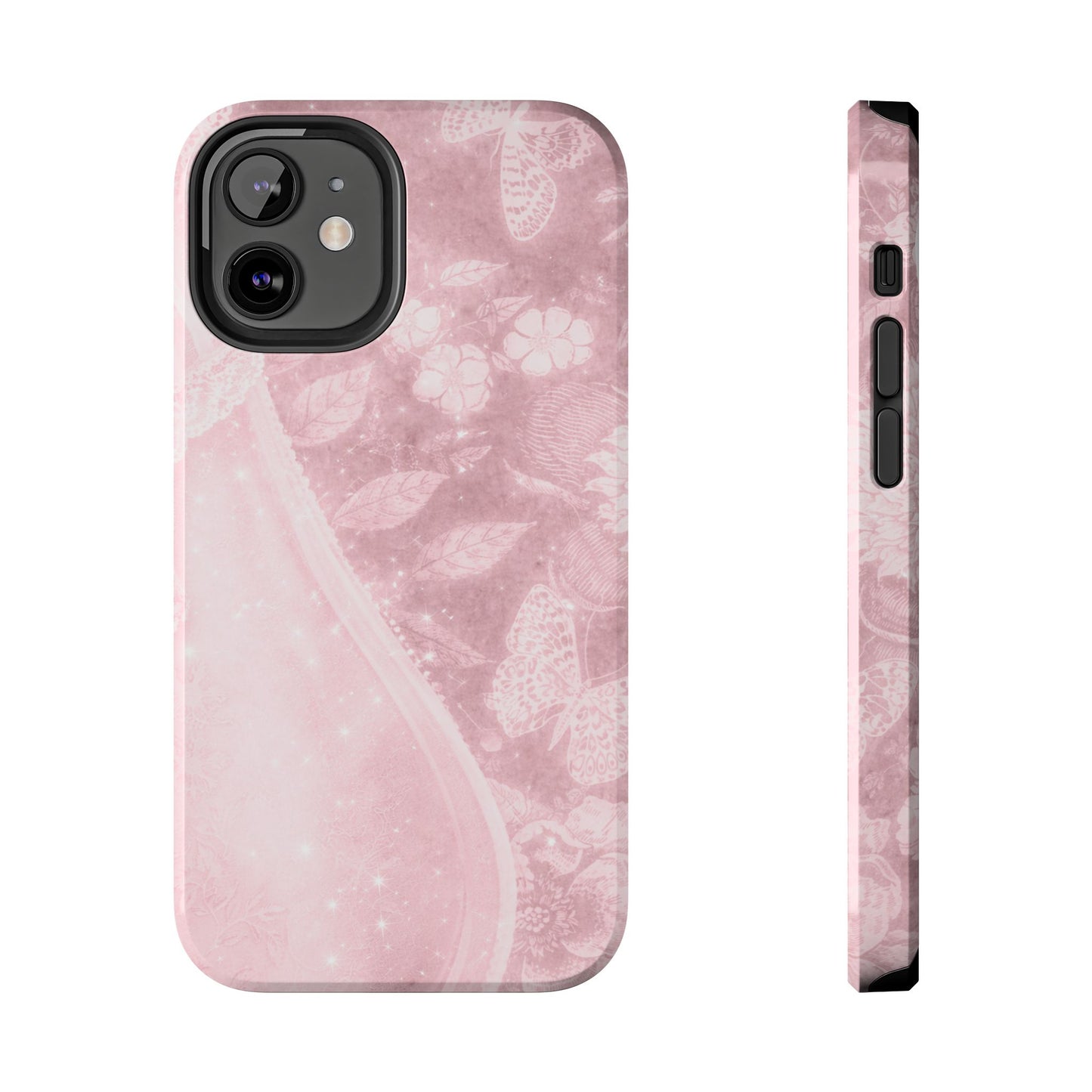 Pink Paisley - Protective Phone Case