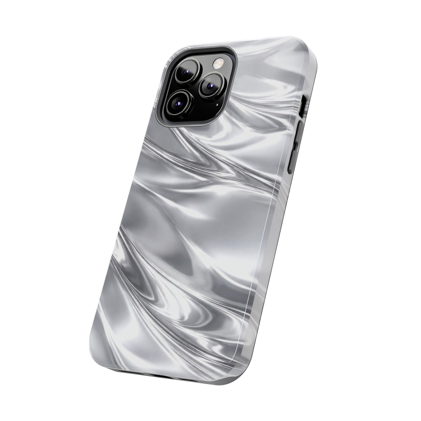 Silver Metallic - Protective Phone Case