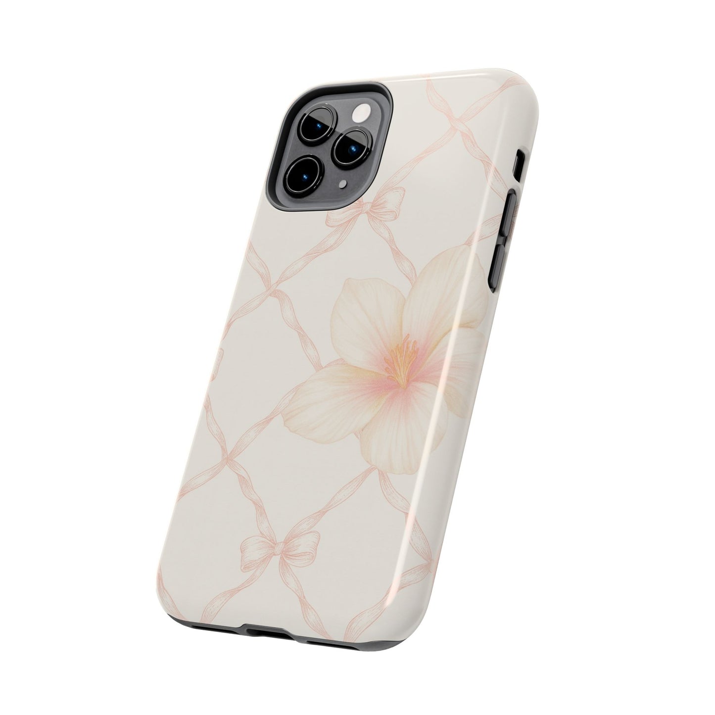 Bows and Botanical - Protective Phone Case
