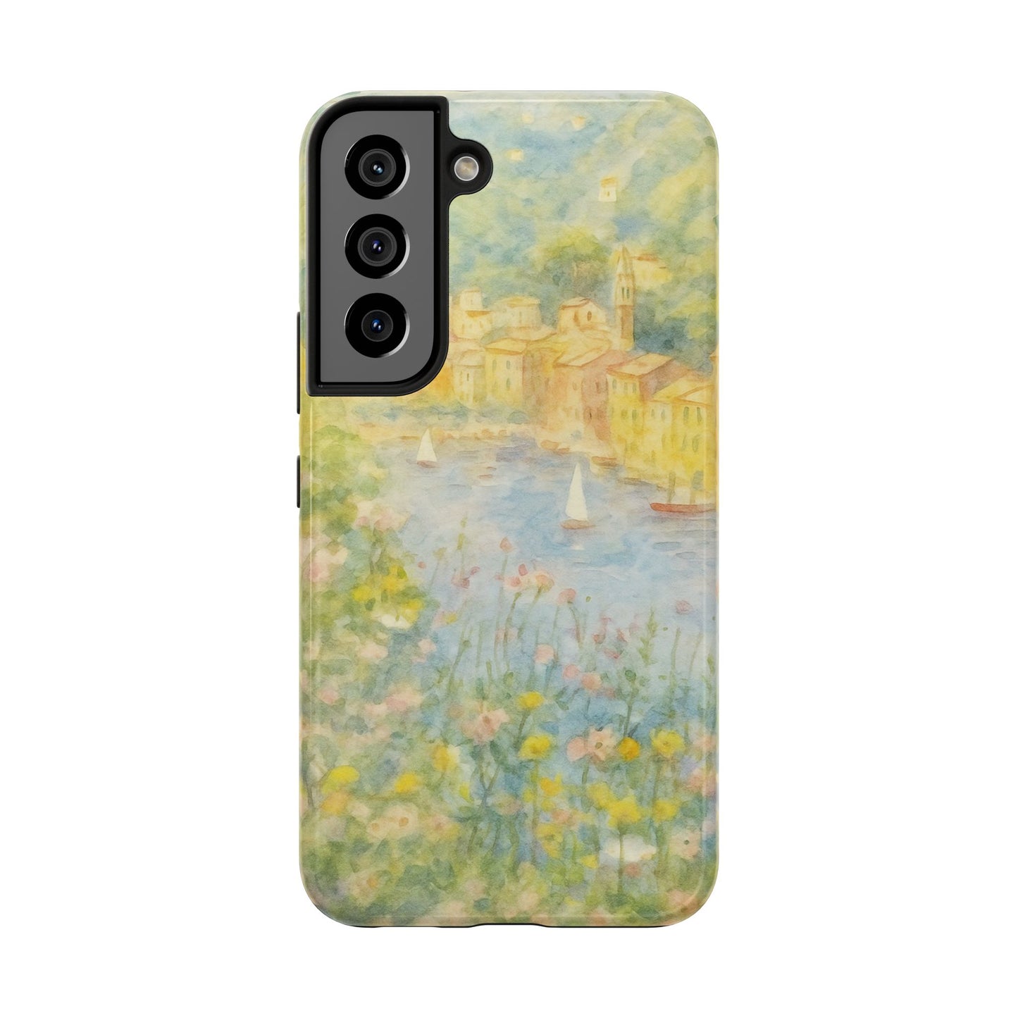 Mediterranean Seaside - Protective Phone Case