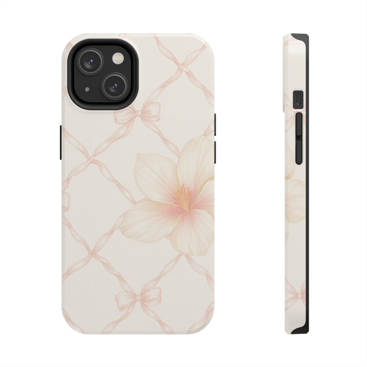 Bows and Botanical - Protective Phone Case