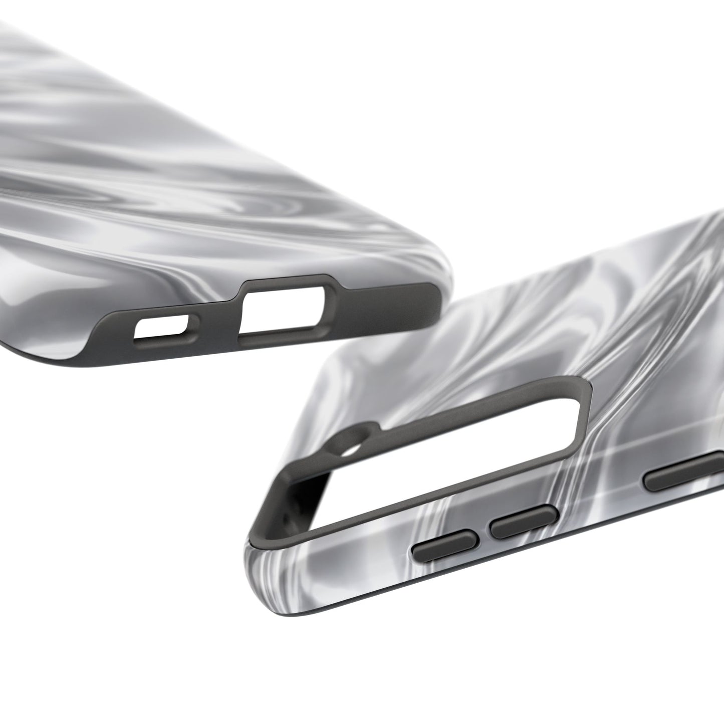 Silver Metallic - Protective Phone Case