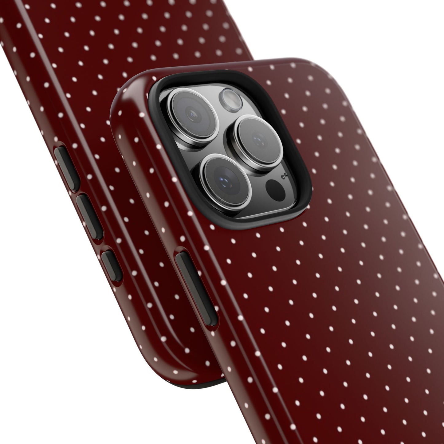 Red Polka Dots - Protective Phone Case