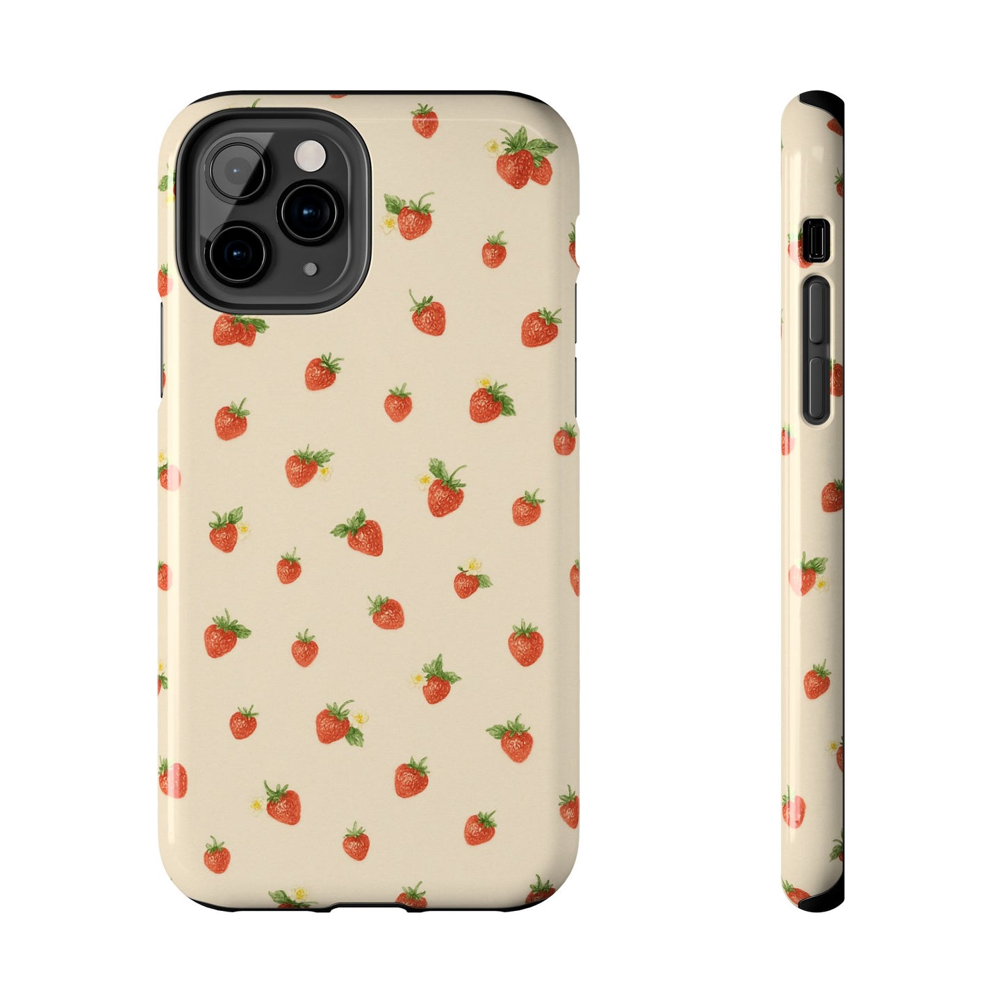 Strawberry Picking - Protective Phone Case