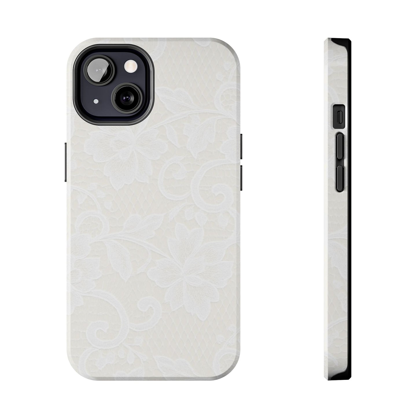 White Lace - Protective Phone Case