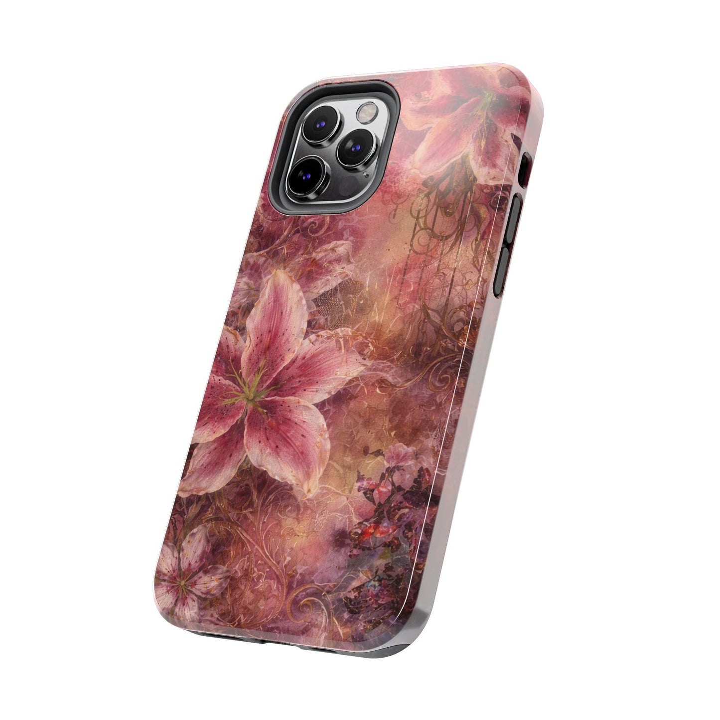 Vintage Lily - Protective Phone Case
