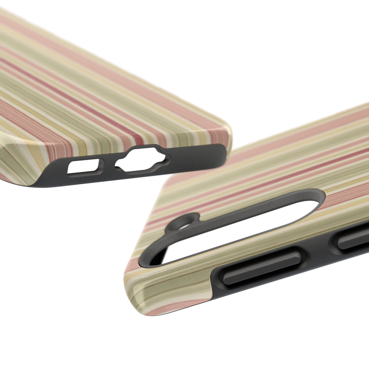 Rosewood Stripe - Protective Phone Case