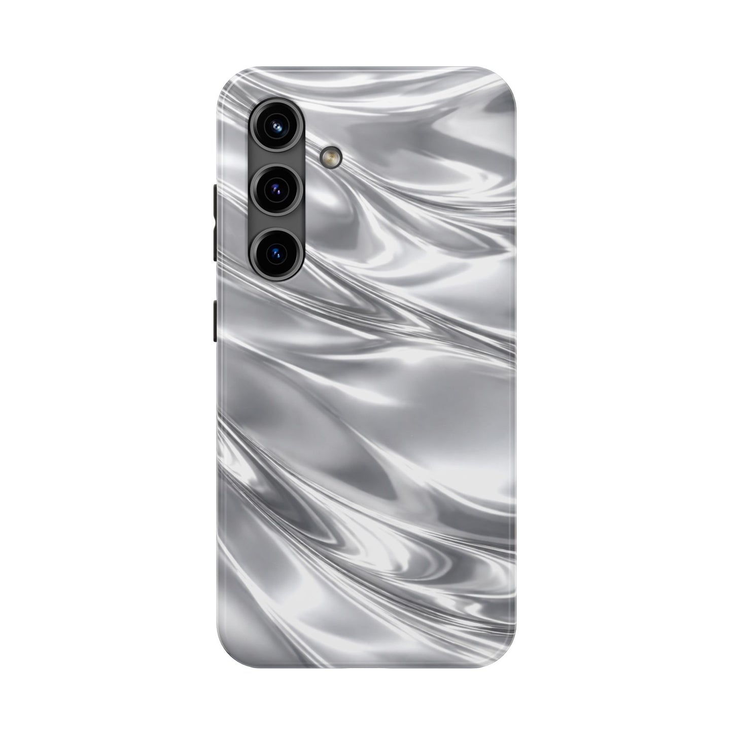 Silver Metallic - Protective Phone Case