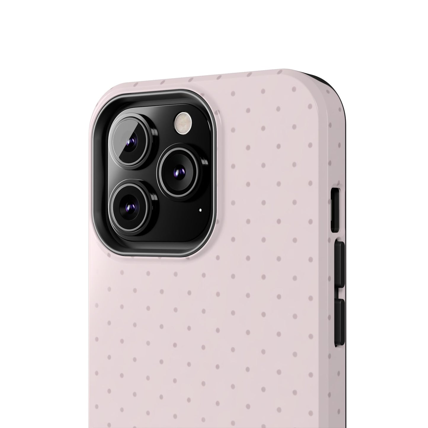 Blush Pink Polka Dot - Protective Phone Case