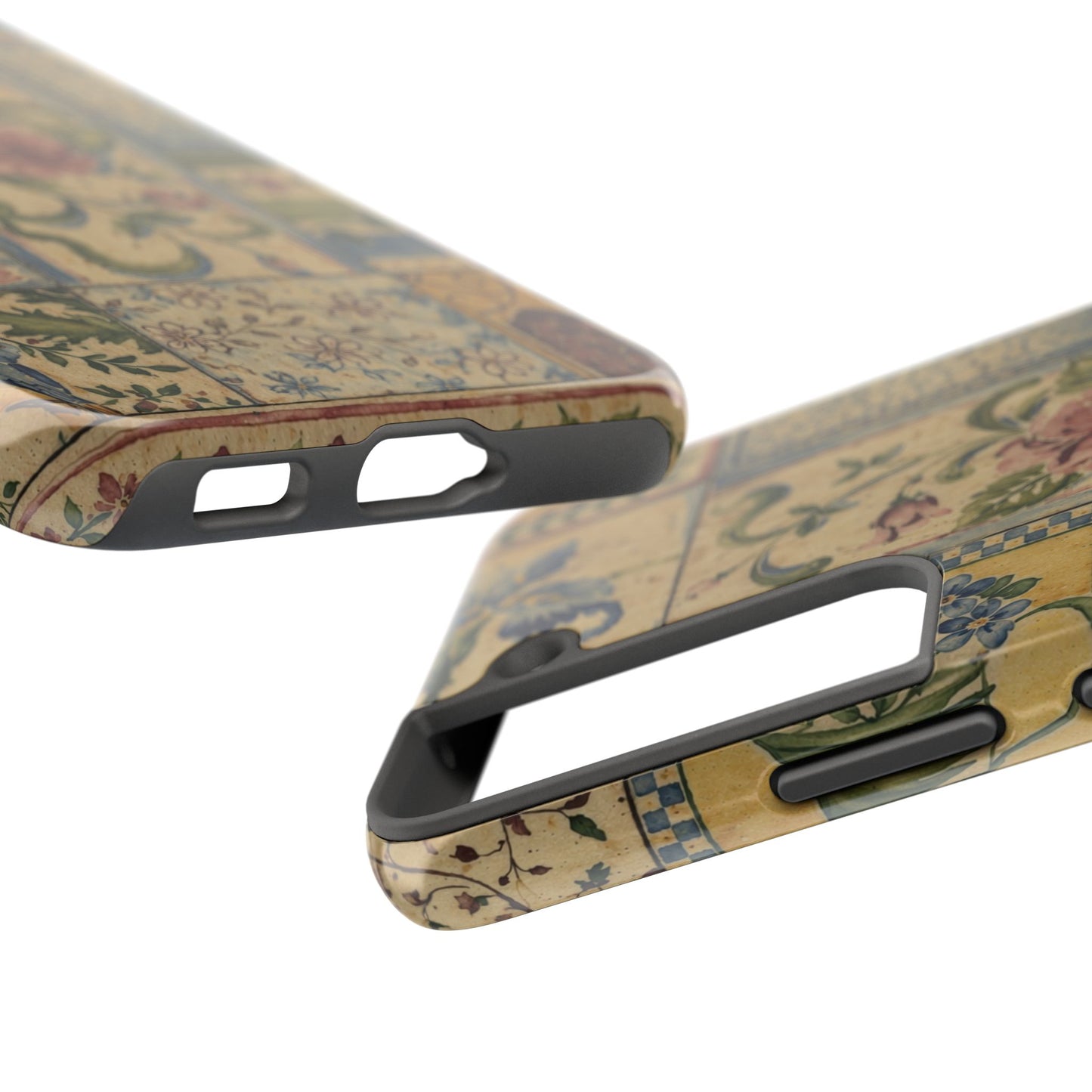 Vintage Floral Patchwork - Protective Phone Case