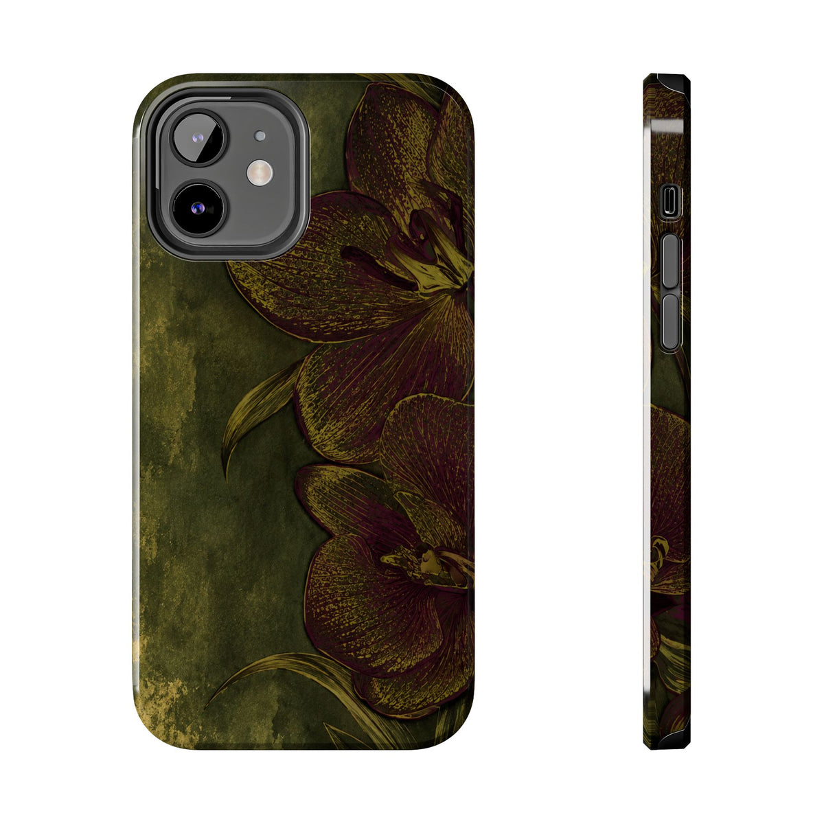 Olive Orchid - Protective Phone Case