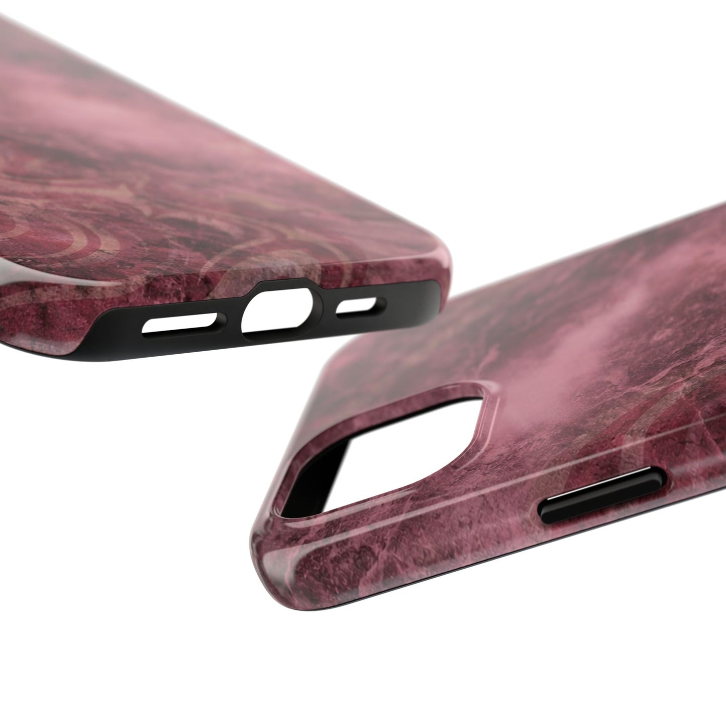 Marble Magenta - Protective Phone Case