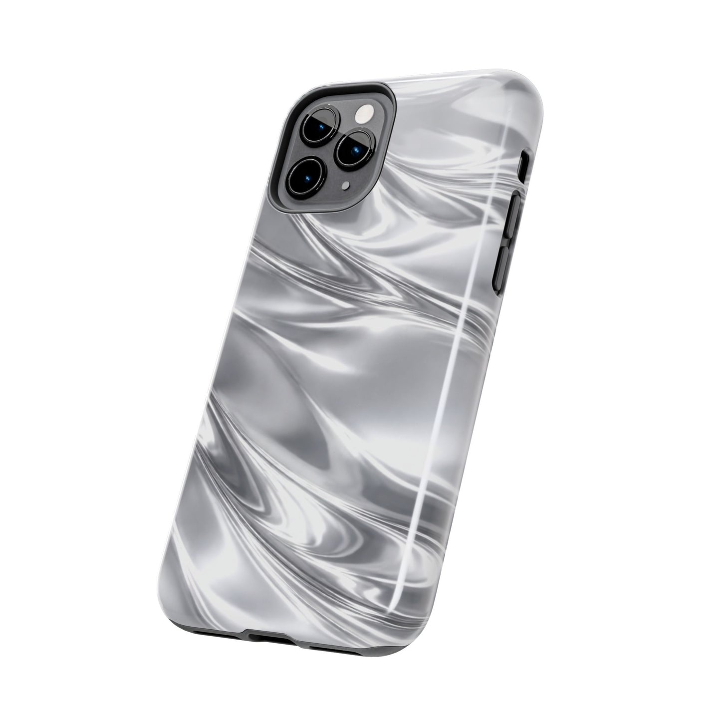 Silver Metallic - Protective Phone Case
