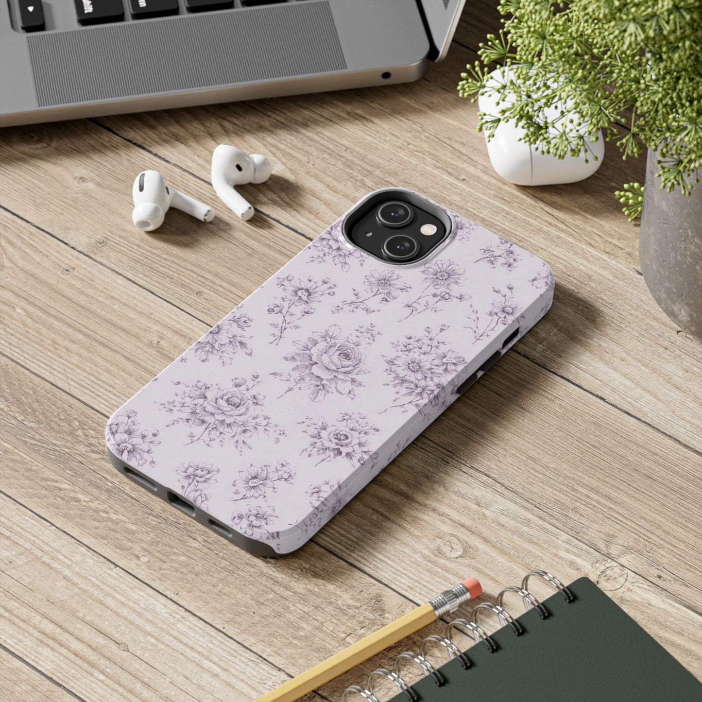Lavender Bouquet - Protective Phone Case