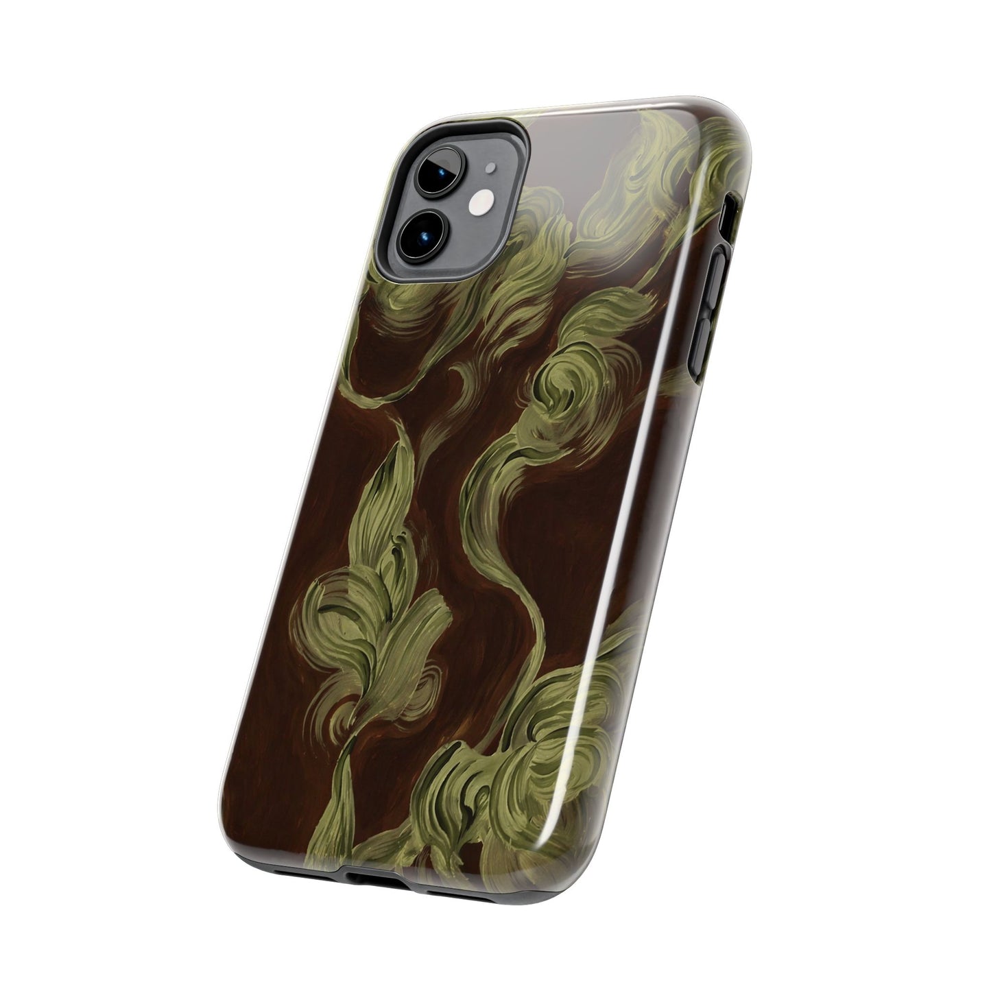 Magnolia Stained Glass - Protective Phone Case