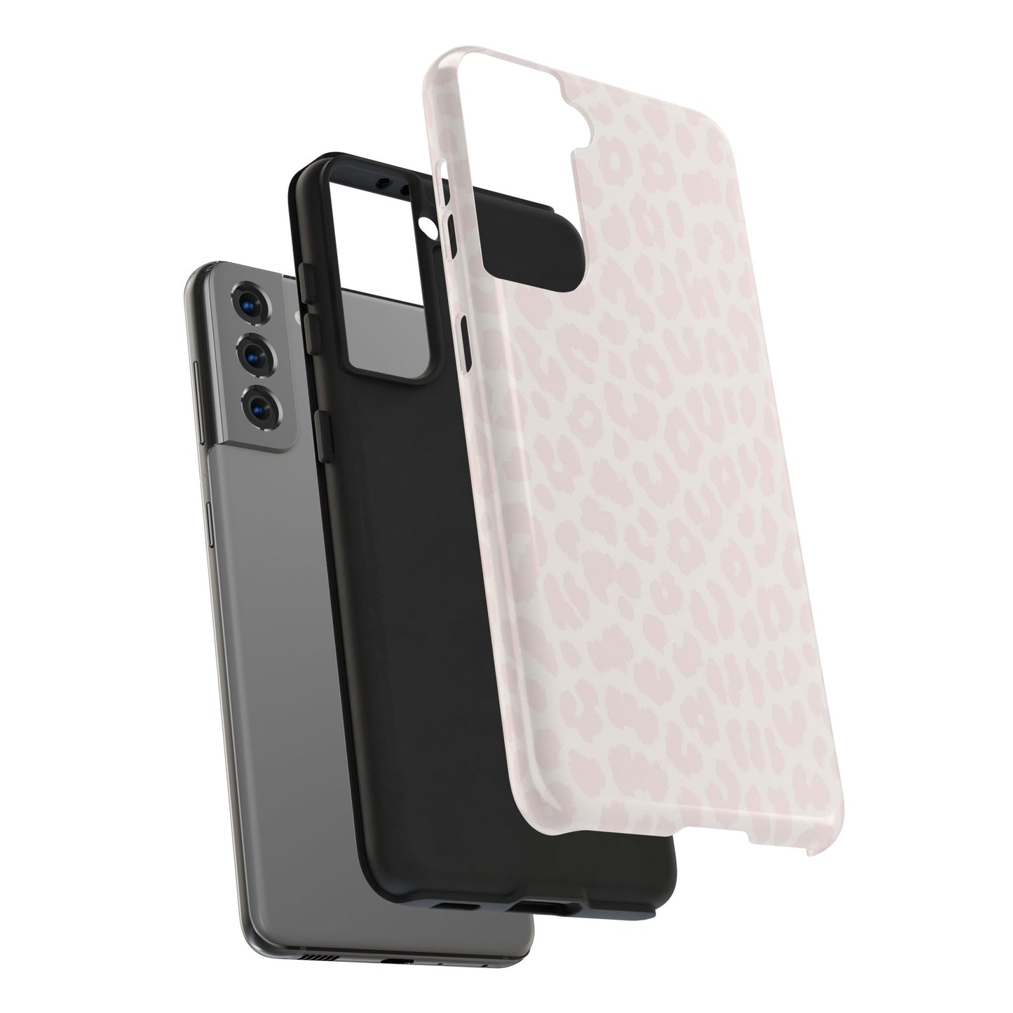 Petal Pink Leopard - Protective Phone Case