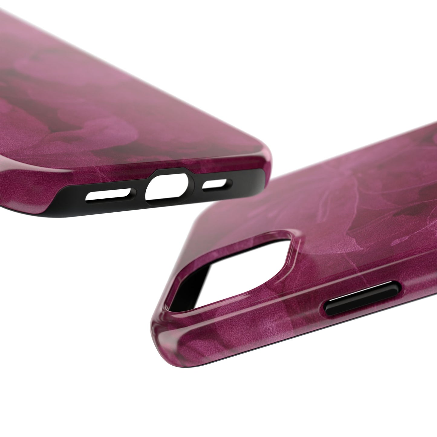 Magenta Petals - Protective Phone Case