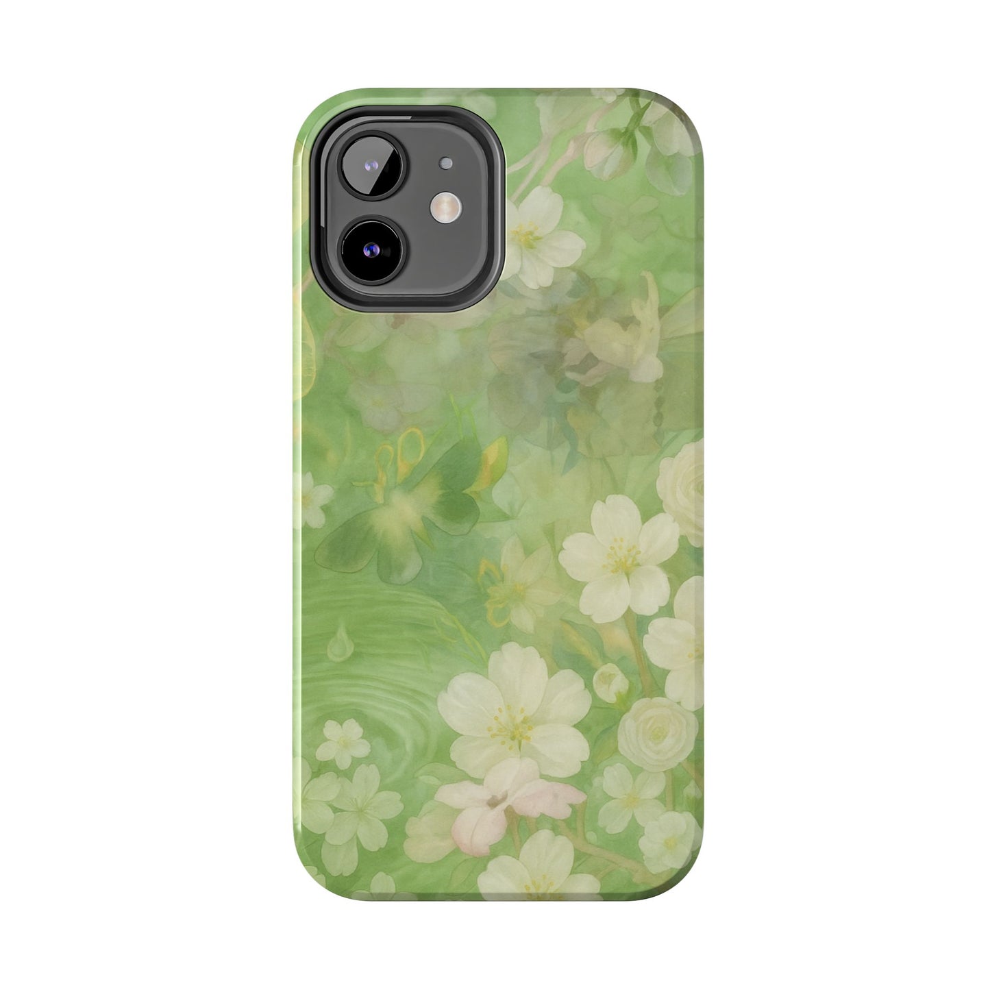 Sage Blossom - Protective Phone Case