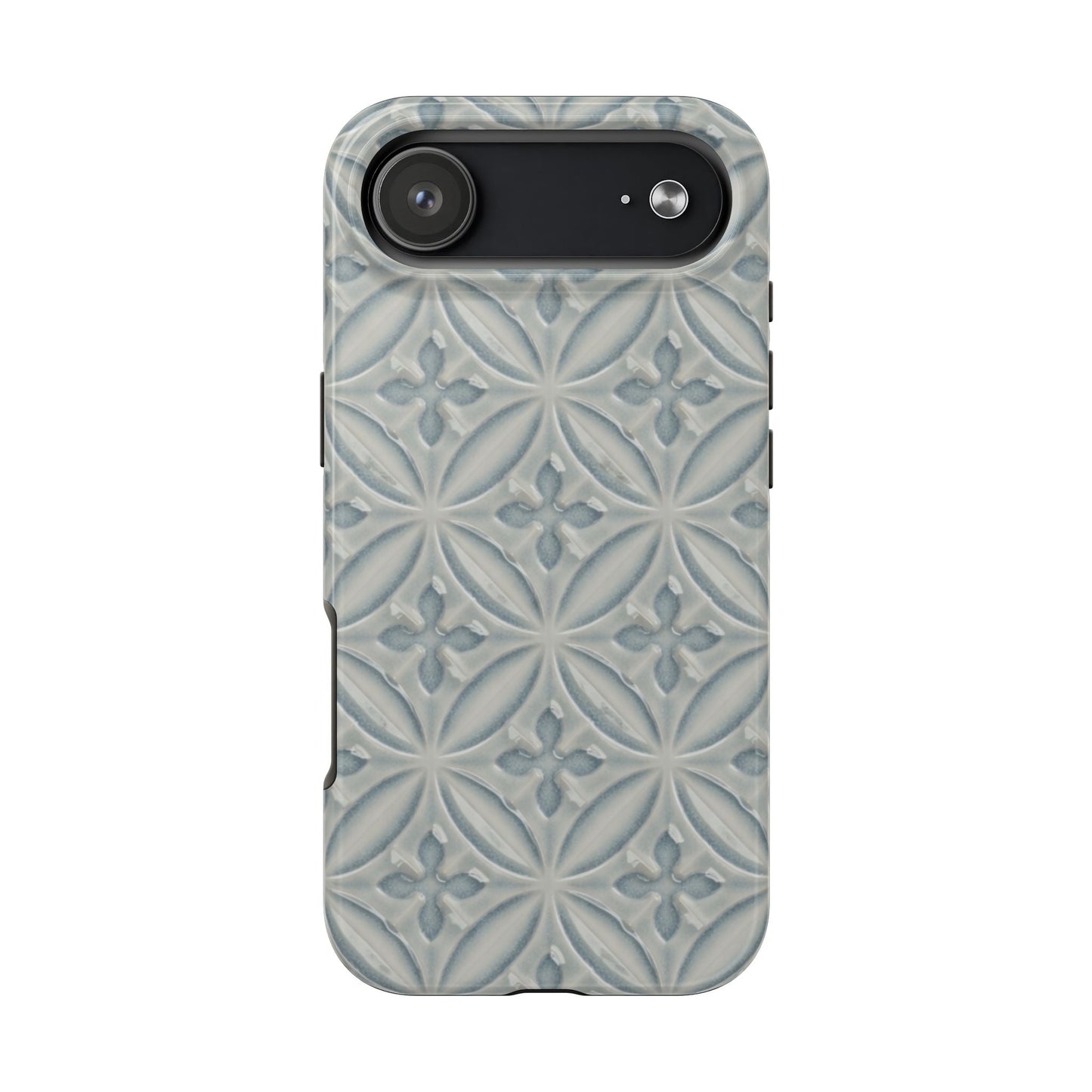 Vintage Blue Tile - Protective Phone Case