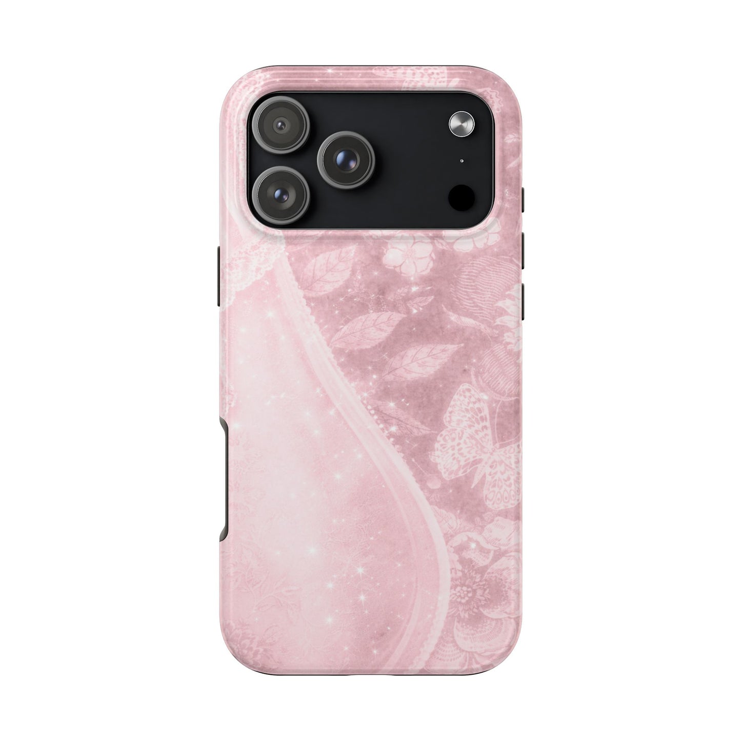 Pink Paisley - Protective Phone Case