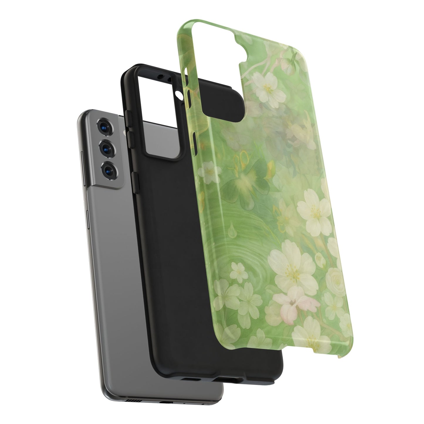Sage Blossom - Protective Phone Case