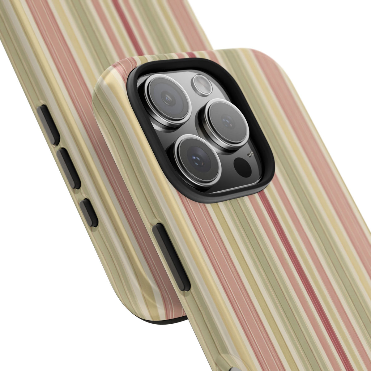 Rosewood Stripe - Protective Phone Case