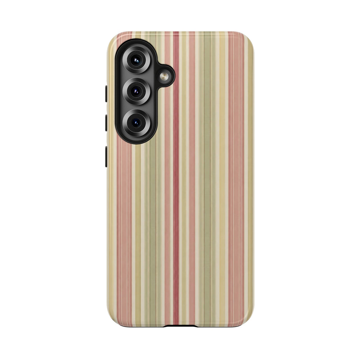 Rosewood Stripe - Protective Phone Case