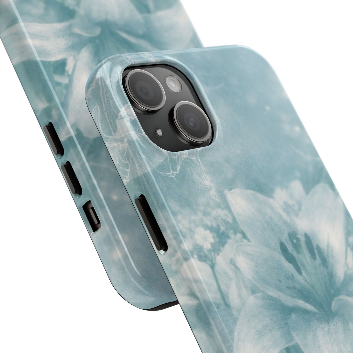 Teal Lily - Protective Phone Case