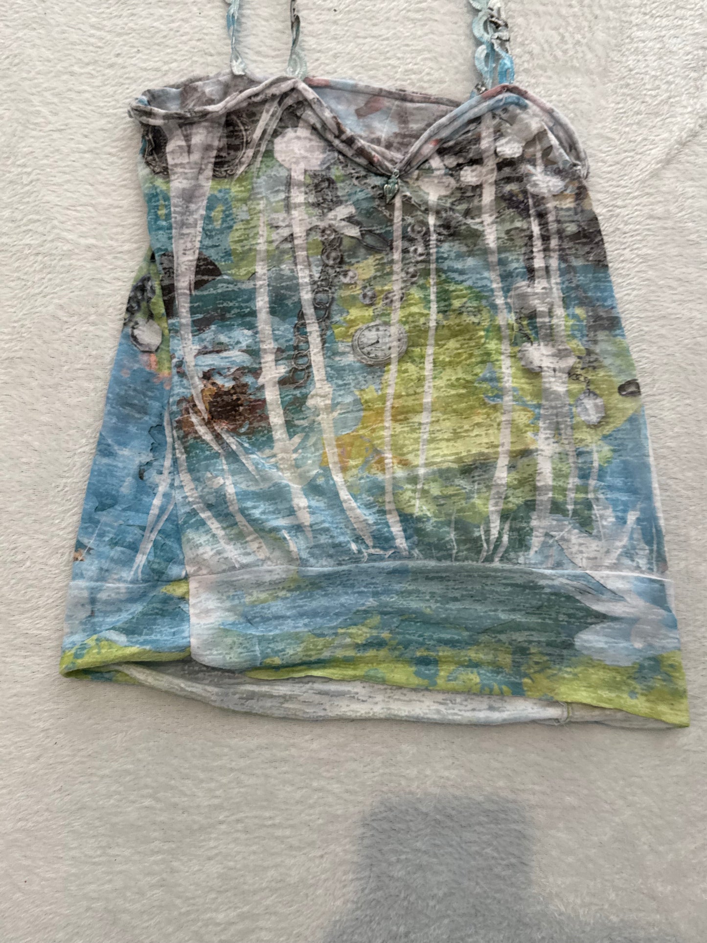 Pretty Boho Cami with Shell