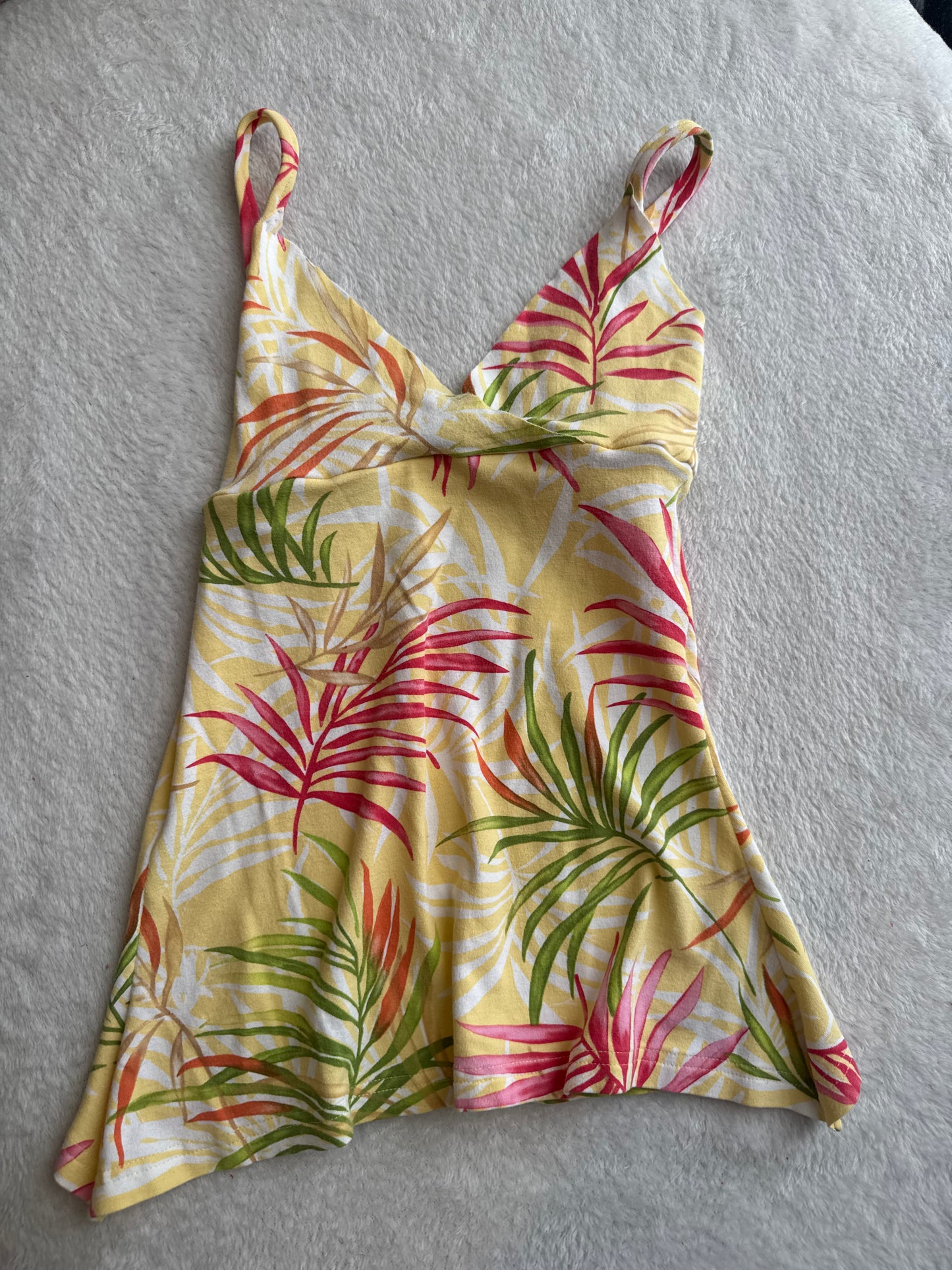 Yellow Beachy Cami Top