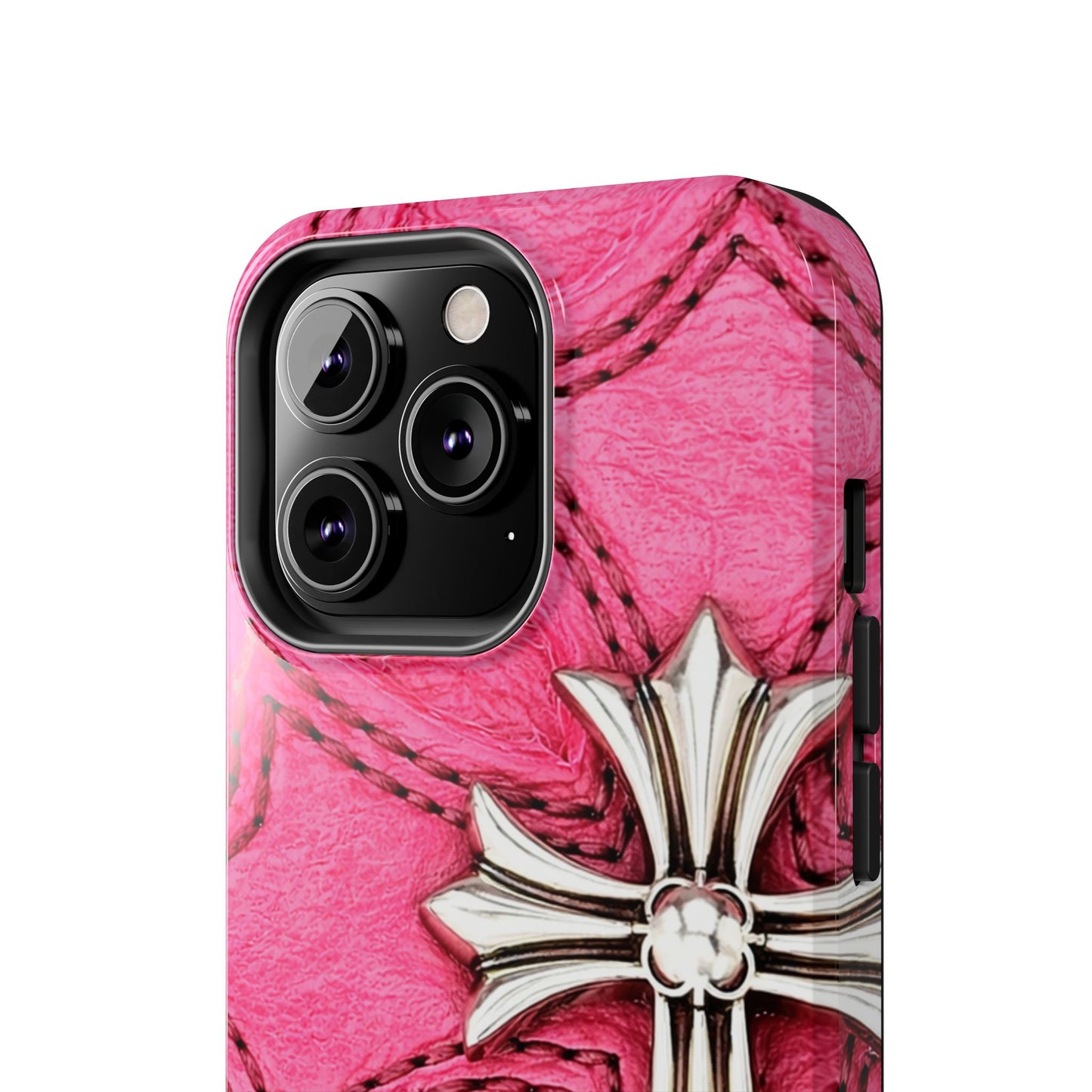 Pink Cross - Protective Phone Case